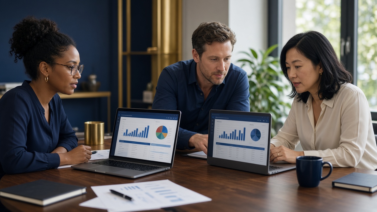 Teams running business on Axix ERP
